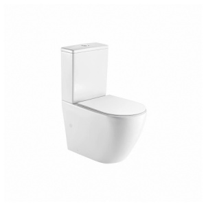Унитаз-компакт AVS Метрополь безободковый, белый